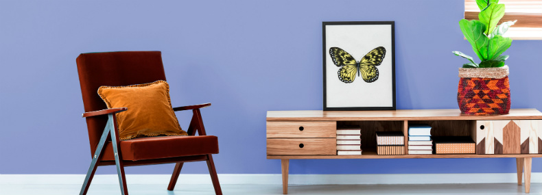 5 pasos para pintar la sala con colores vivos dándole un toque artístico