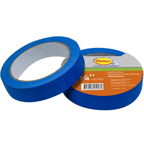 Cinta Azul Pro 3/4 Pulg Pintuco